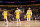 LOS ANGELES, CA - NOVEMBER 28: Los Angeles Lakers teammates LeBron James #6, Anthony Davis #3, and Russell Westbrook #0 stand on the court during the game against the Indiana Pacers on November 28, 2022 at Crypto.Com Arena in Los Angeles, California. NOTE TO USER: User expressly acknowledges and agrees that, by downloading and/or using this Photograph, user is consenting to the terms and conditions of the Getty Images License Agreement. Mandatory Copyright Notice: Copyright 2022 NBAE (Photo by Adam Pantozzi/NBAE via Getty Images)