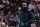 PHILADELPHIA, PA - NOVEMBER 13: James Harden #1 of the Philadelphia 76ers looks on against the Utah Jazz at the Wells Fargo Center on November 13, 2022 in Philadelphia, Pennsylvania. NOTE TO USER: User expressly acknowledges and agrees that, by downloading and or using this photograph, User is consenting to the terms and conditions of the Getty Images License Agreement. (Photo by Mitchell Leff/Getty Images)