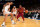 NEW YORK, NY -  DECEMBER 4: Donovan Mitchell #45 of the Cleveland Cavaliers dribbles the ball during the game against the New York Knicks on December 4, 2022 at Madison Square Garden in New York City, New York.  NOTE TO USER: User expressly acknowledges and agrees that, by downloading and or using this photograph, User is consenting to the terms and conditions of the Getty Images License Agreement. Mandatory Copyright Notice: Copyright 2022 NBAE  (Photo by Jesse D. Garrabrant/NBAE via Getty Images)