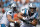 CHARLOTTE, NORTH CAROLINA - SEPTEMBER 11: Quarterback Baker Mayfield #6 of the Carolina Panthers hands the ball to running back Christian McCaffrey #22 during the second half of their NFL game against the Cleveland Browns at Bank of America Stadium on September 11, 2022 in Charlotte, North Carolina. (Photo by Jared C. Tilton/Getty Images)