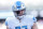 EAST RUTHERFORD, NEW JERSEY - NOVEMBER 20: Aidan Hutchinson #97 of the Detroit Lions warms up prior to a game against the New York Giants at MetLife Stadium on November 20, 2022 in East Rutherford, New Jersey. (Photo by Dustin Satloff/Getty Images)