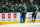 DALLAS, TX - DECEMBER 4: Roope Hintz #24 and Joe Pavelski #16 of the Dallas Stars celebrate a goal against the Minnesota Wild at the American Airlines Center on December 4, 2022 in Dallas, Texas. (Photo by Glenn James/NHLI via Getty Images)