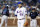 NEW YORK, NEW YORK - SEPTEMBER 27: Carlos Carrasco #59 of the New York Mets reacts after pitching during the first inning against the Miami Marlins at Citi Field on September 27, 2022 in the Queens borough of New York City. (Photo by Sarah Stier/Getty Images)