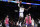 Los Angeles Lakers' LeBron James (6) goes up for a dunk as Washington Wizards' Bradley Beal (3), Monte Morris (22) watch during the second half of an NBA basketball game Sunday, Dec. 18, 2022, in Los Angeles. The Lakers won 119-117. (AP Photo/Jae C. Hong)