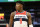 Washington Wizards forward Rui Hachimura (8) looks on during the first half of an NBA basketball game against the Oklahoma City Thunder, Wednesday, Nov. 16, 2022, in Washington. (AP Photo/Nick Wass)
