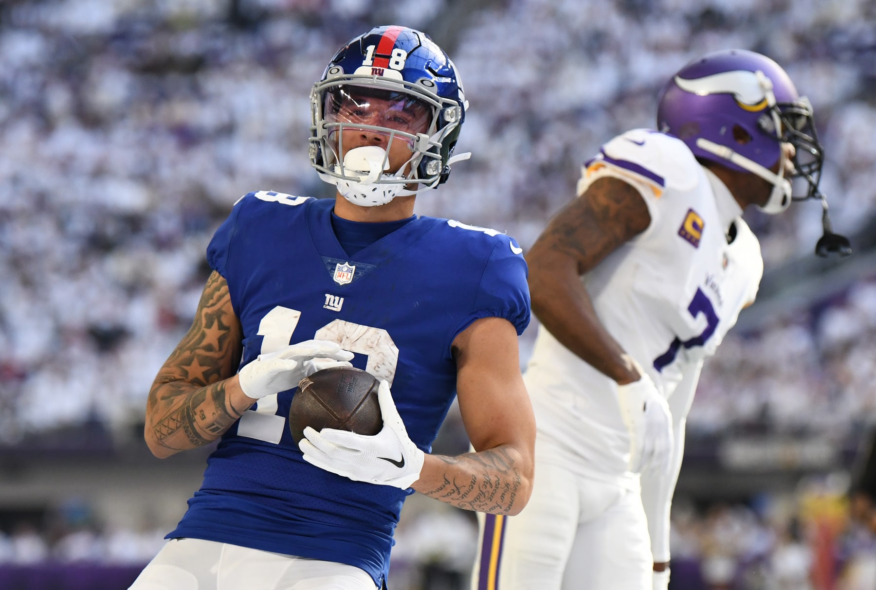 Giants WR Isaiah Hodgins