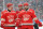 ANN ARBOR, MI - JANUARY 1:  Daniel Alfredsson #11, Kyle Quincey #27 and Henrik Zetterberg #40 of the Detroit Red Wings talk in between whistles during the Bridgestone NHL Winter Classic against the Toronto Maple Leafs on January 1, 2014 at the University of Michigan Stadium in Ann Arbor, Michigan. (Photo by Dave Reginek/NHLI via Getty Images)