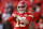 KANSAS CITY, MISSOURI - DECEMBER 24: Patrick Mahomes #15 of the Kansas City Chiefs looks on during pregame against the Seattle Seahawks at Arrowhead Stadium on December 24, 2022 in Kansas City, Missouri. (Photo by David Eulitt/Getty Images)