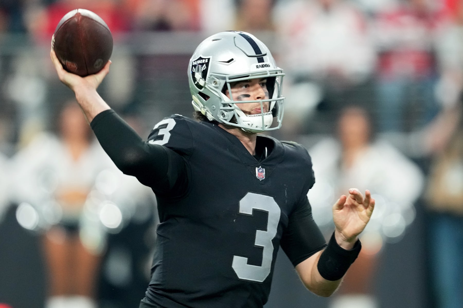 Jarrett Stidham played really well in his starting debut for the Raiders.