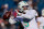 FOXBOROUGH, MASSACHUSETTS - JANUARY 01: Teddy Bridgewater #5 of the Miami Dolphins warms up against the New England Patriots at Gillette Stadium on January 01, 2023 in Foxborough, Massachusetts. (Photo by Billie Weiss/Getty Images)