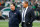 EAST RUTHERFORD, NJ - NOVEMBER 27:  Chicago Bears head coach Matt Eberflus and Chicago Bears general manager Ryan Poles prior to the National Football League game between the New York Jets and the Chicago Bears on November 27, 2022 at MetLife Stadium in East Rutherford, New Jersey.   (Photo by Rich Graessle/Icon Sportswire via Getty Images)