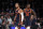 NEW YORK, NEW YORK - NOVEMBER 30: (NEW YORK DAILIES OUT)  Jalen Brunson #11 and Julius Randle #30 of the New York Knicks in action against the at Madison Square Garden on November 30, 2022 in New York City. The Bucks defeated the Knicks 109-103. NOTE TO USER: User expressly acknowledges and agrees that, by downloading and or using this photograph, User is consenting to the terms and conditions of the Getty Images License Agreement. (Photo by Jim McIsaac/Getty Images)