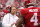 TUSCALOOSA, ALABAMA - NOVEMBER 19:  Head coach Nick Saban of the Alabama Crimson Tide communicates to Jalen Milroe #4 against the Austin Peay Governors during the fourth quarter at Bryant-Denny Stadium on November 19, 2022 in Tuscaloosa, Alabama. (Photo by Kevin C. Cox/Getty Images)
