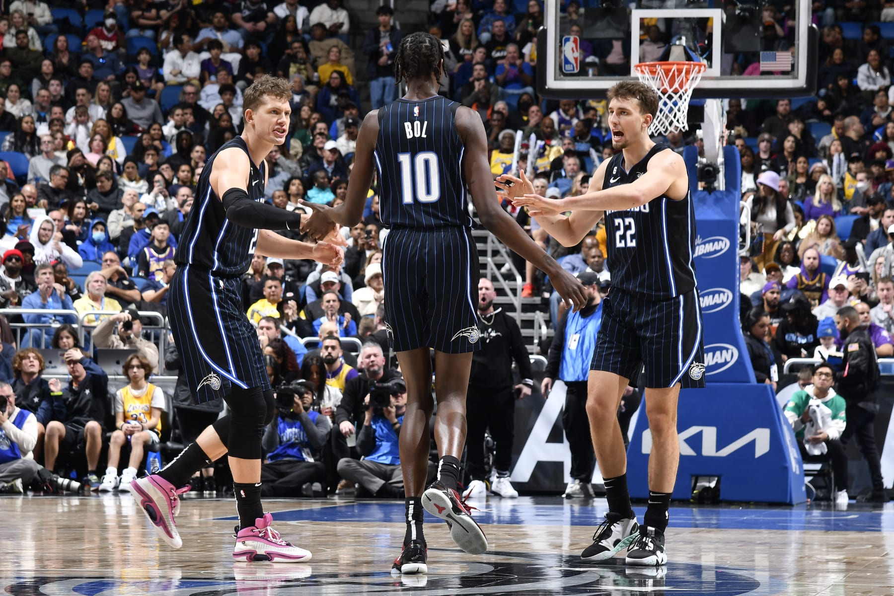 Moritz Wagner, Bol Bol and Franz Wagner