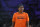 LAS VEGAS, NV - SEPTEMBER 13: Jonquel Jones #35 of the Connecticut Sun looks on before Game 2 of the 2022 WNBA Finals on September 13, 2022 at Michelob ULTRA Arena in Las Vegas, Nevada. NOTE TO USER: User expressly acknowledges and agrees that, by downloading and or using this photograph, User is consenting to the terms and conditions of the Getty Images License Agreement. Mandatory Copyright Notice: Copyright 2022 NBAE (Photo by Jeff Bottari/NBAE via Getty Images)