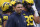 Michigan co-offensive coordinator and quarterbacks coach Matt Weiss watches before an NCAA college football game against Maryland in Ann Arbor, Mich., Saturday, Sept. 24, 2022. (AP Photo/Paul Sancya)