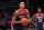 WASHINGTON, DC -  JANUARY 16: Kyle Kuzma #33 of the Washington Wizards prepares to shoot a free throw during the game against the Golden State Warriors on January 16, 2023 at Capital One Arena in Washington, DC. NOTE TO USER: User expressly acknowledges and agrees that, by downloading and or using this Photograph, user is consenting to the terms and conditions of the Getty Images License Agreement. Mandatory Copyright Notice: Copyright 2023 NBAE (Photo by Jesse D. Garrabrant/NBAE via Getty Images)