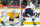 NASHVILLE, TENNESSEE - JANUARY 17: Kevin Lankinen #32 of the Nashville Predators makes the save against Gustav Nyquist #14 of the Columbus Blue Jackets during an NHL game at Bridgestone Arena on January 17, 2023 in Nashville, Tennessee. (Photo by John Russell/NHLI via Getty Images)