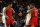 PORTLAND, OREGON - OCTOBER 21: Anfernee Simons #1 and Damian Lillard #0 of the Portland Trail Blazers high five against the Phoenix Suns during the second quarter at Moda Center on October 21, 2022 in Portland, Oregon. NOTE TO USER: User expressly acknowledges and agrees that, by downloading and or using this photograph, User is consenting to the terms and conditions of the Getty Images License Agreement. (Photo by Steph Chambers/Getty Images)