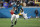 JACKSONVILLE, FL - JANUARY 14: Jacksonville Jaguars running back Travis Etienne Jr. (1) runs with the ball during the game between the Los Angeles Chargers and the Jacksonville Jaguars on January 14, 2023 at TIAA Bank Field in Jacksonville, Fl. (Photo by David Rosenblum/Icon Sportswire via Getty Images)