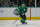 DALLAS, TX - OCTOBER 03: Dallas Stars center Mavrik Bourque (45) skates with the puck during the game between the Dallas Stars and the Colorado Avalanche on October 3, 2022 at American Airlines Center in Dallas, Texas. (Photo by Matthew Pearce/Icon Sportswire via Getty Images)