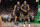 BOSTON, MA - JANUARY 19: Stephen Curry #30 of the Golden State Warriors talks with Jordan Poole #3 of the Golden State Warriors during the game against the Boston Celtics on January 19, 2023 at the TD Garden in Boston, Massachusetts. NOTE TO USER: User expressly acknowledges and agrees that, by downloading and or using this photograph, User is consenting to the terms and conditions of the Getty Images License Agreement. Mandatory Copyright Notice: Copyright 2023 NBAE  (Photo by Jesse D. Garrabrant/NBAE via Getty Images)