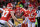 KANSAS CITY, MO - JANUARY 29: Kansas City Chiefs quarterback Patrick Mahomes (15) looks to pass to Kansas City Chiefs tight end Travis Kelce (87) during the game against the Cincinnati Bengals on January 29th, 2023 at Arrowhead Stadium in Kansas City, Missouri. (Photo by William Purnell/Icon Sportswire via Getty Images)