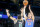OKLAHOMA CITY, OKLAHOMA - JANUARY 03: Mike Muscala #33 of the Oklahoma City Thunder shoots over Jayson Tatum #0 of the Boston Celtics during the first quarter at Paycom Center on January 03, 2023 in Oklahoma City, Oklahoma. NOTE TO USER: User expressly acknowledges and agrees that, by downloading and or using this photograph, User is consenting to the terms and conditions of the Getty Images License Agreement.  (Photo by Ian Maule/Getty Images)