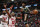CHICAGO, ILLINOIS - FEBRUARY 02:  Jalen McDaniels #6 of the Charlotte Hornets controls the ball in front of Andre Drummond #3 of the Chicago Bulls and Ayo Dosunmu #12 on February 02, 2023 at United Center in Chicago, Illinois.   NOTE TO USER: User expressly acknowledges and agrees that, by downloading and or using this photograph, User is consenting to the terms and conditions of the Getty Images License Agreement.  (Photo by Jamie Sabau/Getty Images)