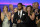 Buffalo Bills' Damar Hamlin speaks in front of University of Cincinnati Medical Center staff during the NFL Honors award show ahead of the Super Bowl 57 football game,Thursday, Feb. 9, 2023, in Phoenix. (AP Photo/David J. Phillip)