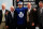 OTTAWA, ON - JUNE 20:  Fifth overall pick, Luke Schenn of the Toronto Maple Leafs poses with team personnel after being selected in the 2008 NHL Entry Draft at Scotiabank Place on June 20, 2008 in Ottawa, Ontario, Canada.  (Photo by Dave Sandford/NHLI via Getty Images)