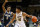 TOLEDO, OH - FEBRUARY 21:  Toledo Rockets guard RayJ Dennis (10) drives to the basket against Akron Zips guard Tavari Johnson (5) during the first half of a Mid-American Conference regular season college basketball game between the Akron Zips and the Toledo Rockets on February 21, 2023 at Savage Arena in Toledo, Ohio.  Photo by Scott W. Grau/Icon Sportswire via Getty Images)