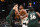 Giannis Antetokounmpo, Jayson Tatum and Marcus Smart
