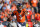DENVER, CO - JANUARY 8: Denver Broncos quarterback Russell Wilson (3) passes in the first quarter during a game between the Los Angeles Chargers and the Denver Broncos at Empower Field at Mile High on January 8, 2023 in Denver, Colorado. (Photo by Dustin Bradford/Icon Sportswire via Getty Images)