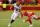 KANSAS CITY, MISSOURI - JANUARY 29: Joe Mixon #28 of the Cincinnati Bengals carries the ball against the Kansas City Chiefs during the third quarter in the AFC Championship Game at GEHA Field at Arrowhead Stadium on January 29, 2023 in Kansas City, Missouri. (Photo by Kevin C. Cox/Getty Images)