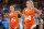 GREENVILLE, SOUTH CAROLINA - MARCH 26: Hanna Cavinder #15 and Haley Cavinder #14 of the Miami Hurricanes react during the fourth quarter of the game against the LSU Lady Tigers in the Elite Eight round of the NCAA Women's Basketball Tournament at Bon Secours Wellness Arena on March 26, 2023 in Greenville, South Carolina. (Photo by Kevin C. Cox/Getty Images)