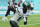 New York Jets cornerback Sauce Gardner (1) runs during a warm-up drill ahead of an NFL football game against the Miami Dolphins, Sunday, Jan. 8, 2023, in Miami Gardens, Fla. (AP Photo/Rebecca Blackwell)