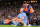 MANCHESTER, ENGLAND - MAY 03: Erling Haaland celebrates with Phil Foden of Manchester City after scoring the team's second goal during the Premier League match between Manchester City and West Ham United at Etihad Stadium on May 03, 2023 in Manchester, England. (Photo by Stu Forster/Getty Images)