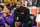 SAN FRANCISCO, CA - MAY 4: LeBron James #6 of the Los Angeles Lakers looks on during the game against the Golden State Warriors during the Western Conference Semi Finals of the 2023 NBA Playoffs on May 4, 2023 at Chase Center in San Francisco, California. NOTE TO USER: User expressly acknowledges and agrees that, by downloading and/or using this Photograph, user is consenting to the terms and conditions of the Getty Images License Agreement. Mandatory Copyright Notice: Copyright 2023 NBAE (Photo by Andrew D. Bernstein/NBAE via Getty Images)
