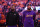 SAN FRANCISCO, CALIFORNIA - MAY 04: LeBron James #6 stands alongside Anthony Davis #3 of the Los Angeles Lakers during the national anthem prior to facing the Golden State Warriors in game two of the Western Conference Semifinal Playoffs at Chase Center on May 04, 2023 in San Francisco, California. NOTE TO USER: User expressly acknowledges and agrees that, by downloading and or using this photograph, User is consenting to the terms and conditions of the Getty Images License Agreement.  (Photo by Ezra Shaw/Getty Images)