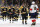 BOSTON, MASSACHUSETTS - APRIL 30: Patrice Bergeron #37 of the Boston Bruins shakes hands with Aleksander Barkov #16 of the Florida Panthers after the Panthers defeat the Bruins 4-3 in overtime in Game Seven of the First Round of the 2023 Stanley Cup Playoffs at TD Garden on April 30, 2023 in Boston, Massachusetts.  (Photo by Maddie Meyer/Getty Images)