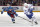 DENVER, COLORADO - DECEMBER 31: Logan O'Connor #25 of the Colorado Avalanche defends against Mitchell Marner #16 of the Toronto Maple Leafs at Ball Arena on December 31, 2022 in Denver, Colorado. (Photo by Michael Martin/NHLI via Getty Images)