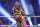 SAN ANTONIO, TEXAS - JANUARY 28: Liv Morgan looks on during the WWE Royal Rumble at the Alamodome on January 28, 2023 in San Antonio, Texas. (Photo by Alex Bierens de Haan/Getty Images)