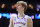DES MOINES, IOWA - MARCH 18: Gradey Dick #4 of the Kansas Jayhawks reacts against the Arkansas Razorbacks for the length of the second half within the second round of the NCAA Men's Basketball Match at Wells Fargo Enviornment on March 18, 2023 in Des Moines, Iowa. (Describe by Michael Reaves/Getty Shots)