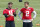 FLORHAM PARK, NEW JERSEY - JUNE 6: Quarterbacks Aaron Rodgers #8 and Zach Wilson #2 of the New York Jets talk during the teams OTAs at Atlantic Health Jets Training Center on June 6, 2023 in Florham Park, New Jersey. (Photo by Rich Schultz/Getty Images)