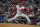 ATLANTA, GA - APRIL 10: Cincinnati Reds relief pitcher Alexis Diaz (43) in the ninth inning of the MLB game between the Cincinnati Reds and Atlanta Braves on April 10, 2023, at Truist Park in Atlanta, GA. (Photo by John Adams/Icon Sportswire via Getty Images)