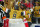 LAS VEGAS, NEVADA - JUNE 13: Nicolas Hague #14 of the Vegas Golden Knights celebrates with teammates after a goal during the first period against the Florida Panthers in Game Five of the 2023 NHL Stanley Cup Final at T-Mobile Arena on June 13, 2023 in Las Vegas, Nevada. (Photo by Jeff Bottari/NHLI via Getty Images)