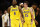 LOS ANGELES, CALIFORNIA - APRIL 24:  LeBron James #6 and Austin Reaves #15 of the Los Angeles Lakers react in opposition to the Memphis Grizzlies in past abnormal time of Sport Four of the Western Convention First Spherical Playoffs at Crypto.com Enviornment on April 24, 2023 in Los Angeles, California.  NOTE TO USER: User expressly acknowledges and concurs that, by downloading and/or utilizing this photo, client is consenting to the phrases and prerequisites of the Getty Photographs License Agreement. (Picture by Ronald Martinez/Getty Photographs)