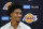 Los Angeles Lakers draft pick Jalen Hood-Schifino speaks during the NBA basketball team's news conference in El Segundo, Calif., on Tuesday, June 27, 2023. (AP Photo/Damian Dovarganes)