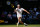 LONDON, ENGLAND - JULY 07: Stefanos Tsitsipas of Greece performs a forehand within the Men's Singles 2d spherical match against Andy Murray of United Kingdom all thru day five of The Championships Wimbledon 2023 at All England Backyard Tennis and Croquet Membership on July 07, 2023 in London, England. (Assert by Shi Tang/Getty Photos)